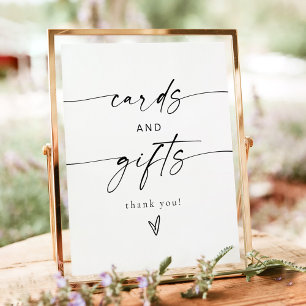 Póster Mesa Boda BLAIR de tarjetas y regalos modernos