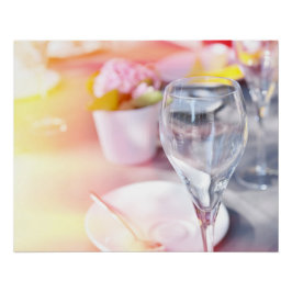 Póster Mesa de boda