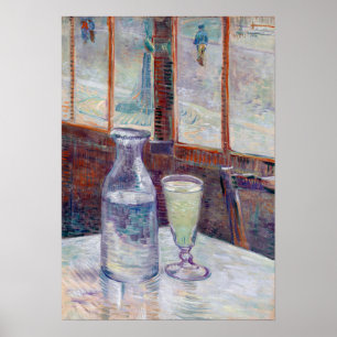 Póster Mesa de café Vincent van Gogh con Absinthe