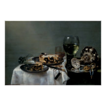 Mesa de desayuno con Blackberry Pie por Heda Gloss