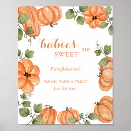Póster Mesa Dulce de Parche de Calabazas