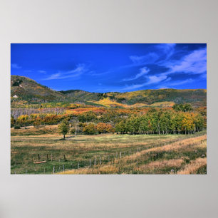 Póster Mesa magnífico, Colorado en otoño
