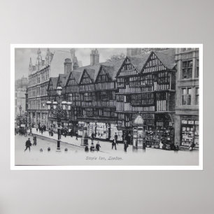 Póster Mesón de la grapa de Londres Inglaterra del