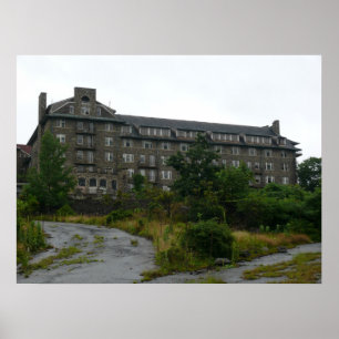 Póster Mesón en las caídas de la colina del dólar