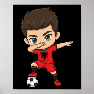 Póster Meta de niño Alnia Dab Dibujos animados de la band