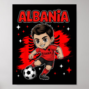 Póster Meta del niño de Alnia Bandera de Alnia para niños