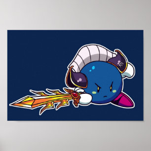 Póster meta knight desenmascarado