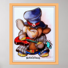 Póster Metalfant con Poster de guitarra - varios tamaños