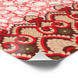 Poster Metalizado vintage | William Morris Art