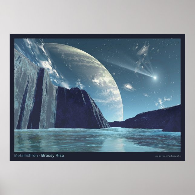 Póster Metallichron - Brassy Rise (Frente)