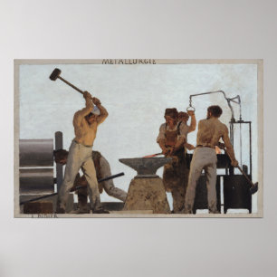 Póster Metallurgy