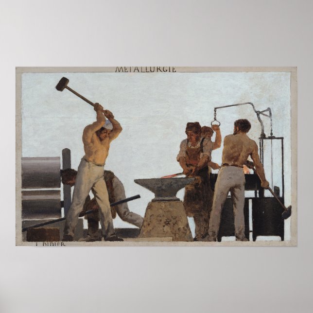 Póster Metallurgy (Frente)