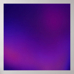 Póster Metamorfosis 1 Elegancia azul púrpura