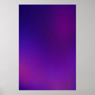 Póster Metamorfosis 1 Elegancia azul púrpura