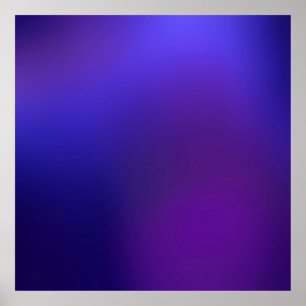 Póster Metamorfosis 2 Elegancia azul púrpura