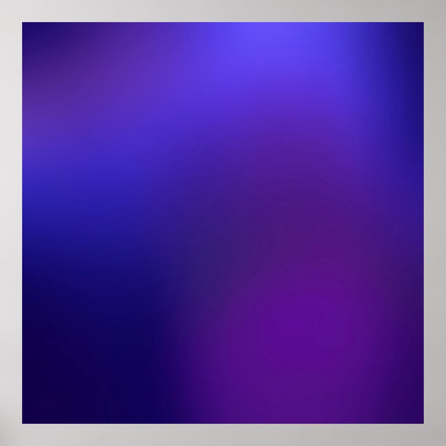Póster Metamorfosis 2 Elegancia azul púrpura (Frente)