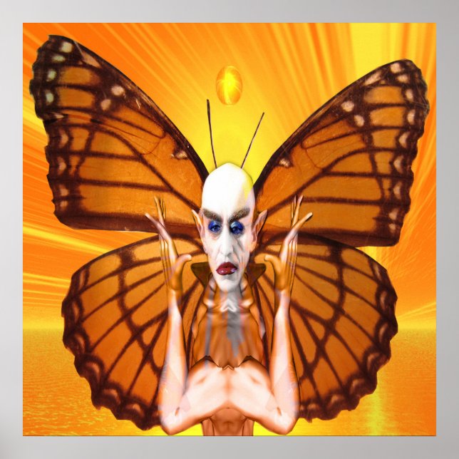 Póster Metamorfosis de Nosferatu Dracula (Frente)