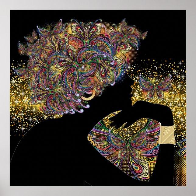 Póster METAMORPHOSIS Butfly Lady (Frente)