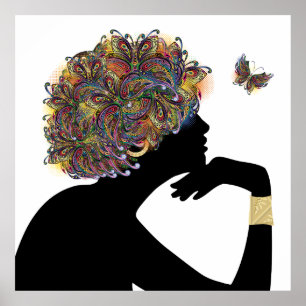 Póster METAMORPHOSIS Butfly Lady