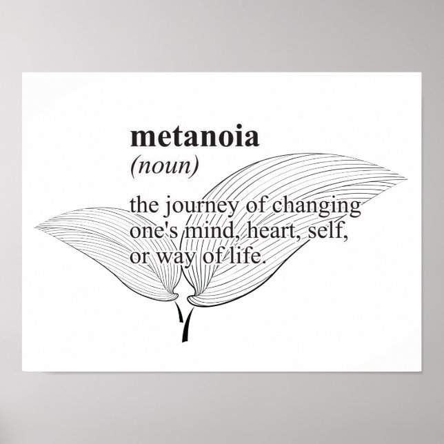 Póster Metanoia Poster Internacional (Frente)