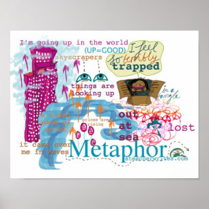 Póster Metaphor Poster for KS2 and KS3