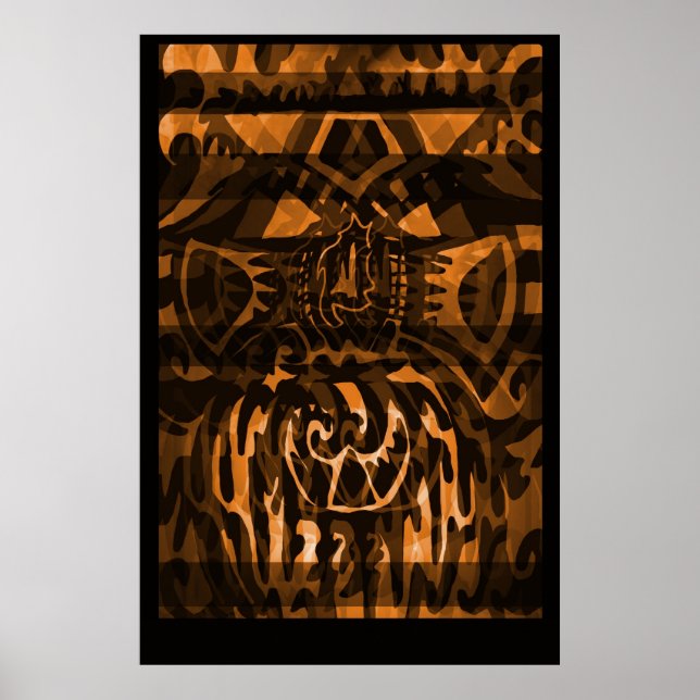 Póster MetaState - Poster Naranja (Frente)