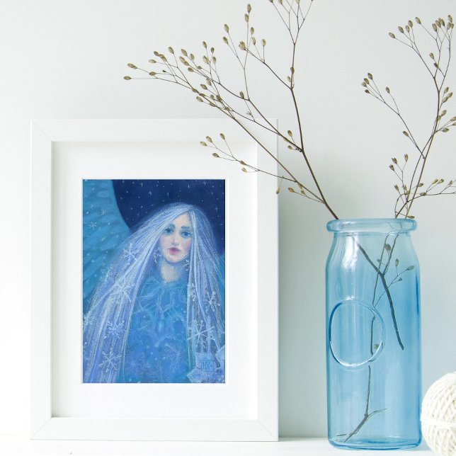 Póster Metelitsa Chica de nieve Snegurochka Navidades Ang (Subido por el creador)