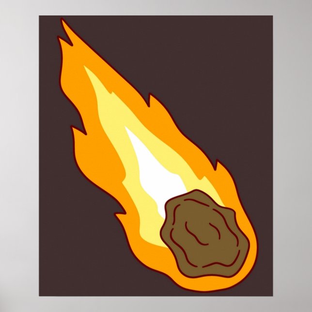 Póster Meteor (Frente)