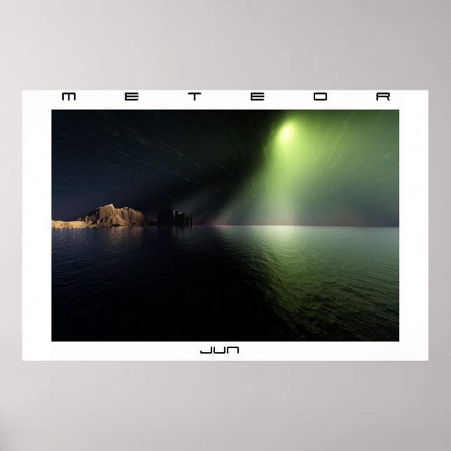 Póster Meteor (Frente)