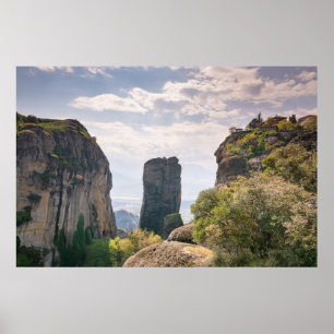 Póster Meteora, Grecia