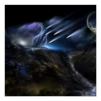 Póster Meteores