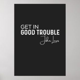 Póster meterse en problemas