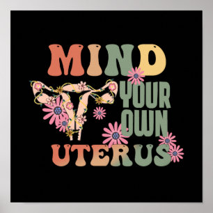 Póster Métete En Su Propio Uterus