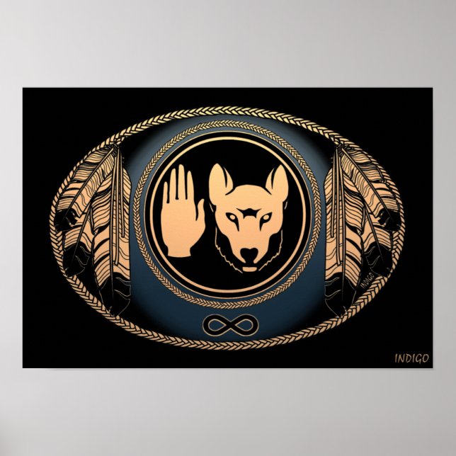 Póster Metis Art Poster Metis Rebellion Print Poster (Frente)