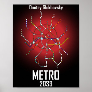 Póster Metro 2033