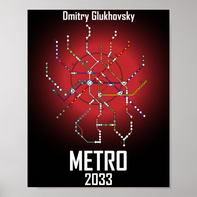 Póster Metro 2033 (Frente)