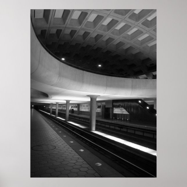 Póster Metro de DC (Frente)