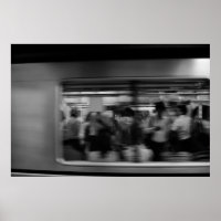 Metro de Tokio - Fotografía en blanco y negro