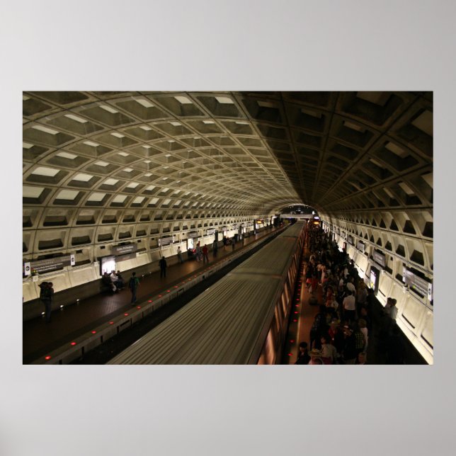 Póster Metro en Washington, D.C. (Frente)