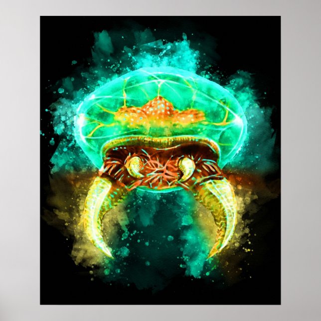 Póster Metroid Prime Talon Metroid (Frente)