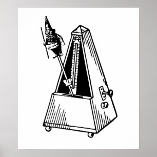 Póster Metrónomo del Musical de Metrognome