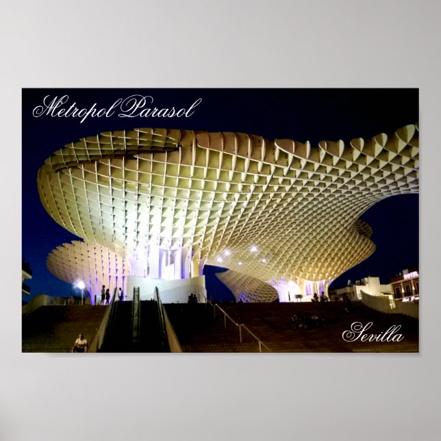 Póster Metropol Parasol, Sevilla (Frente)