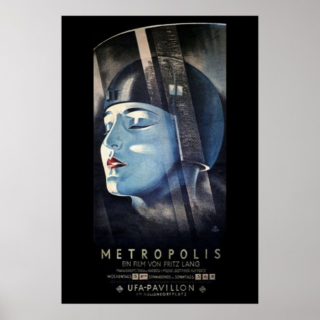 Póster Metropolis 1927 (Frente)