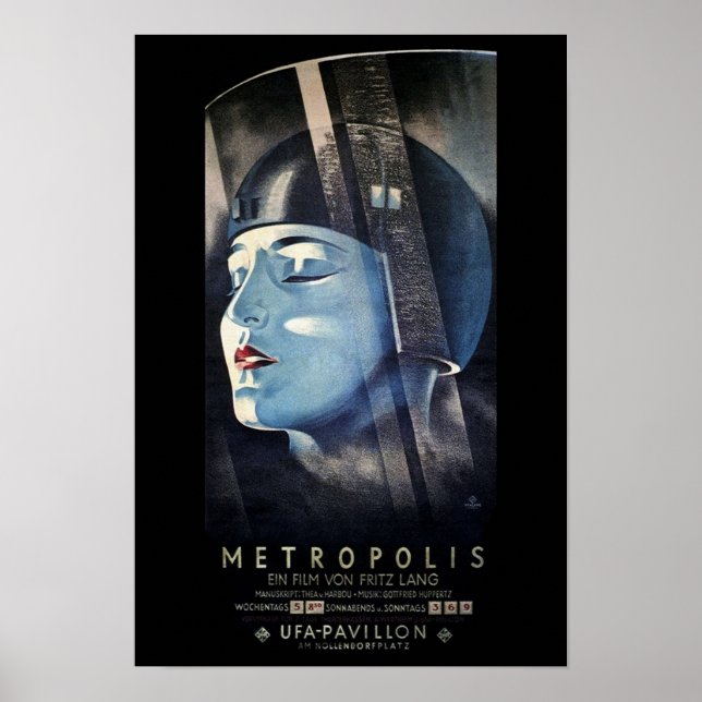 Póster Metropolis 1927 (Frente)