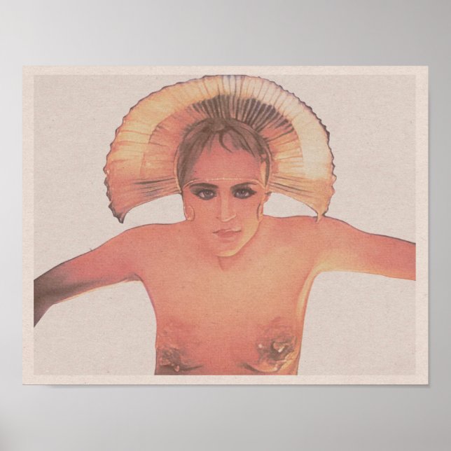 Póster Metropolis (1927) - El incendio desatado (Frente)