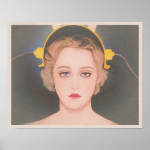 Póster Metropolis (1927) - Maria y The Machine Art