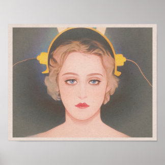 Póster Metropolis (1927) - Maria y The Machine Art