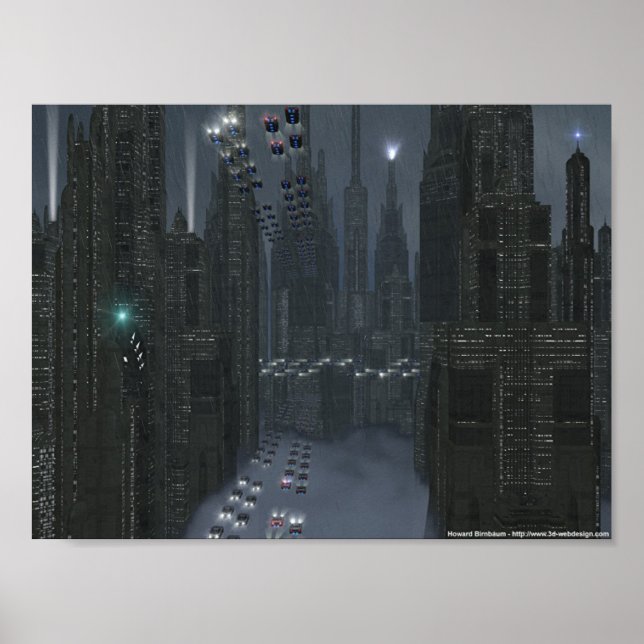Póster Metropolis 2049 (Frente)