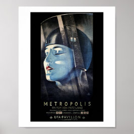 Póster Metropolis de Fritz Lang (1927)