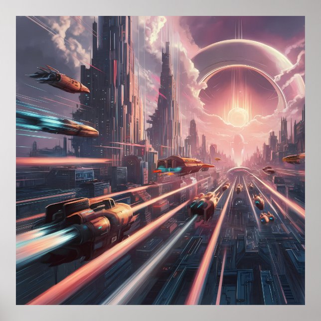 Póster Metropolis de mañana (Frente)